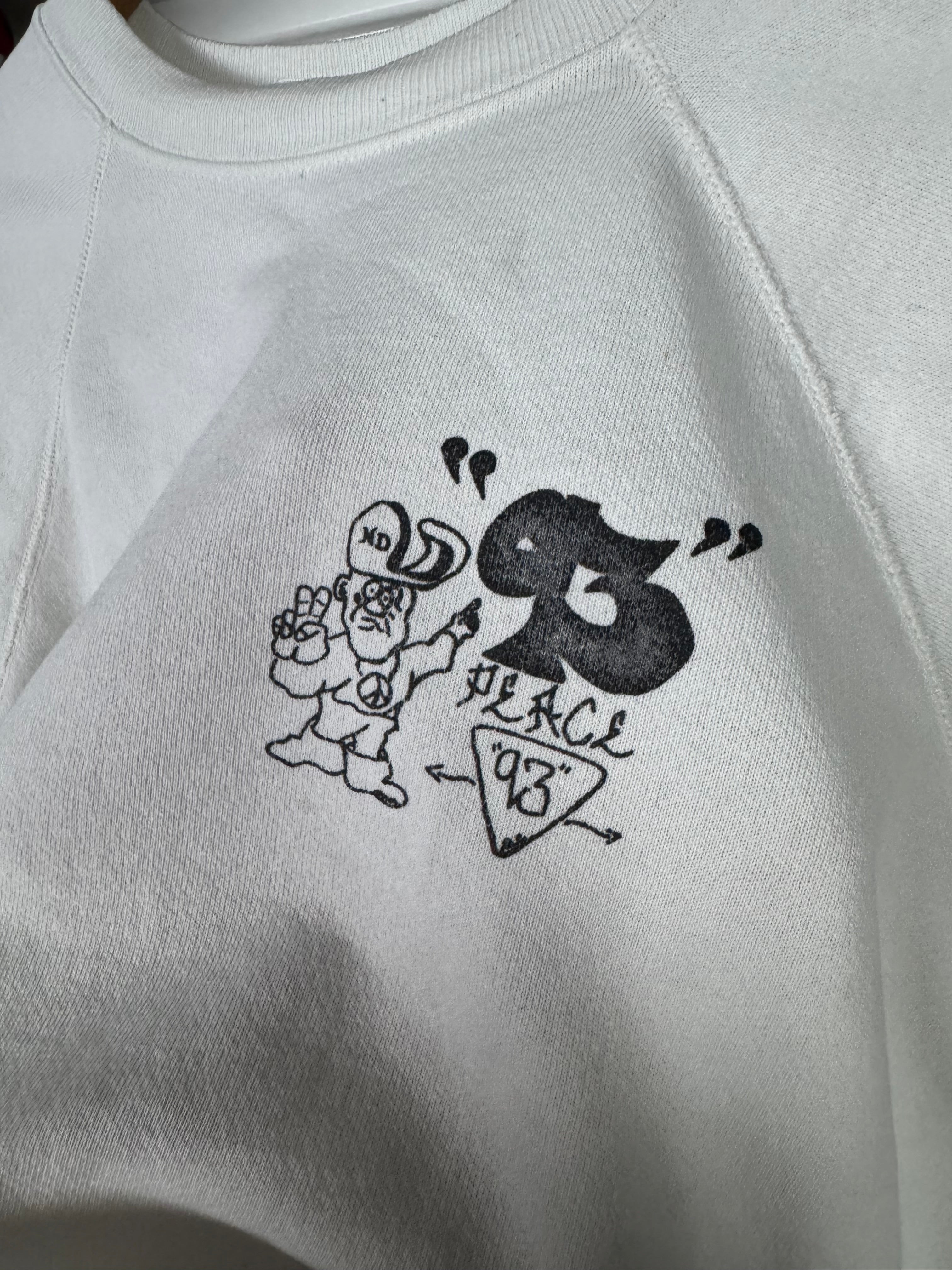 Class of 93 Notre Dame Graffiti Crew Neck