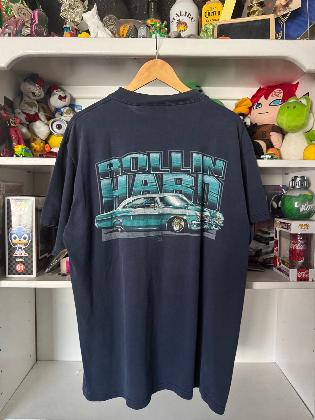 90s Chicano Rolling Hard Low Rider T-shirt