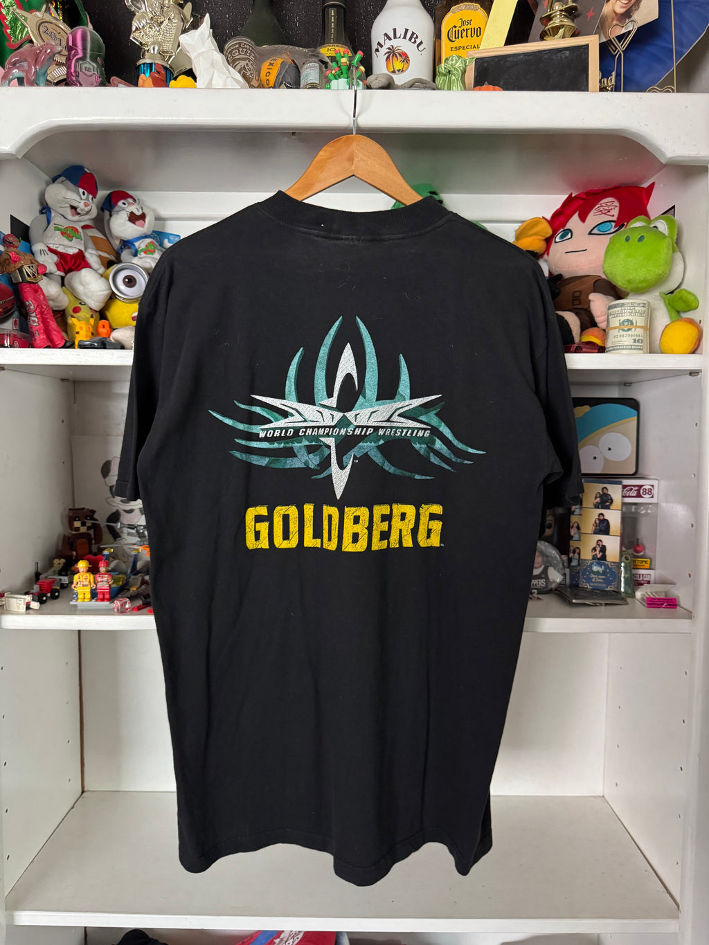 Vintage 90s GoldBerg WCW T-shirt