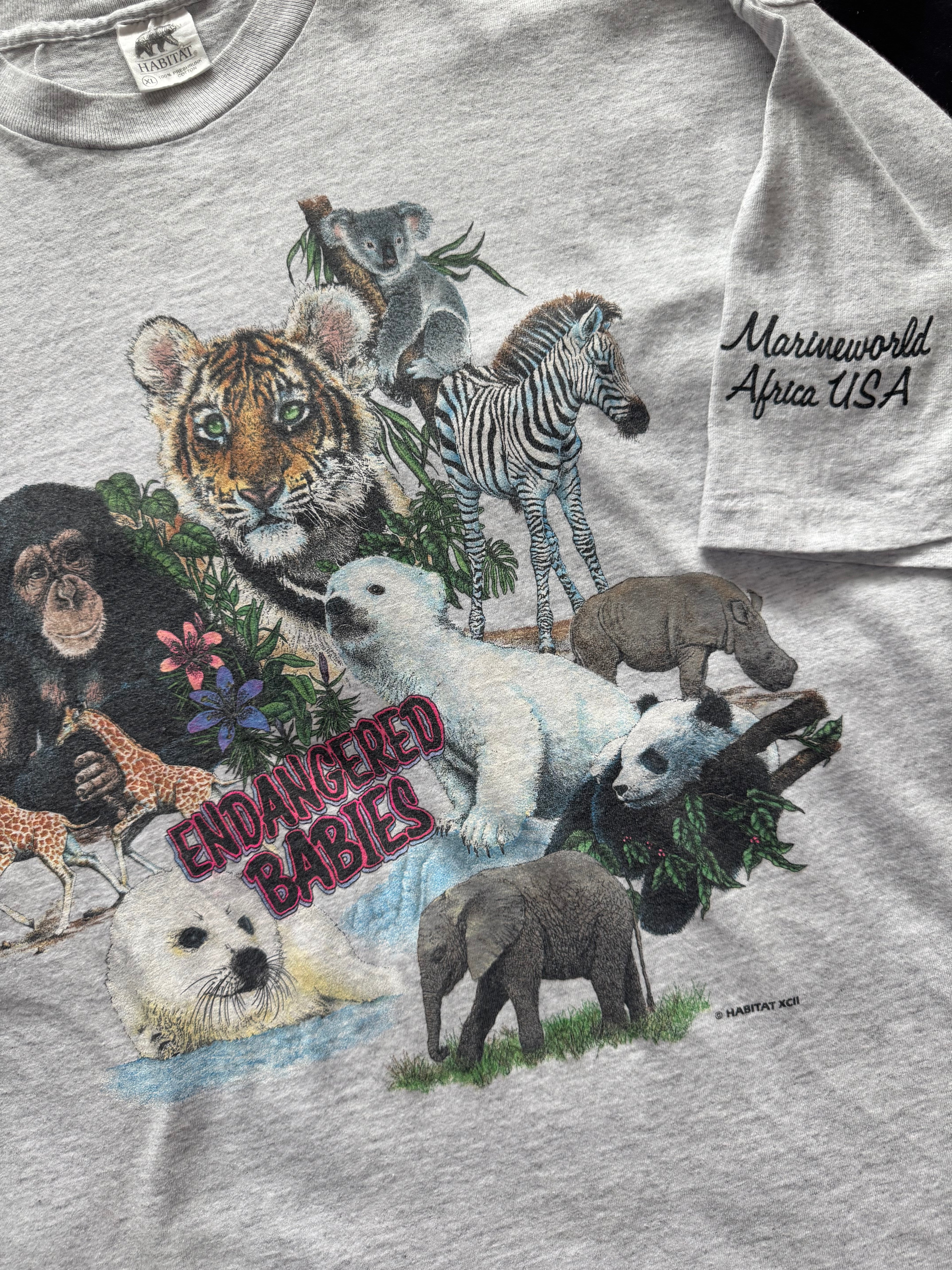 Vintage Endangered Babies T-shirt