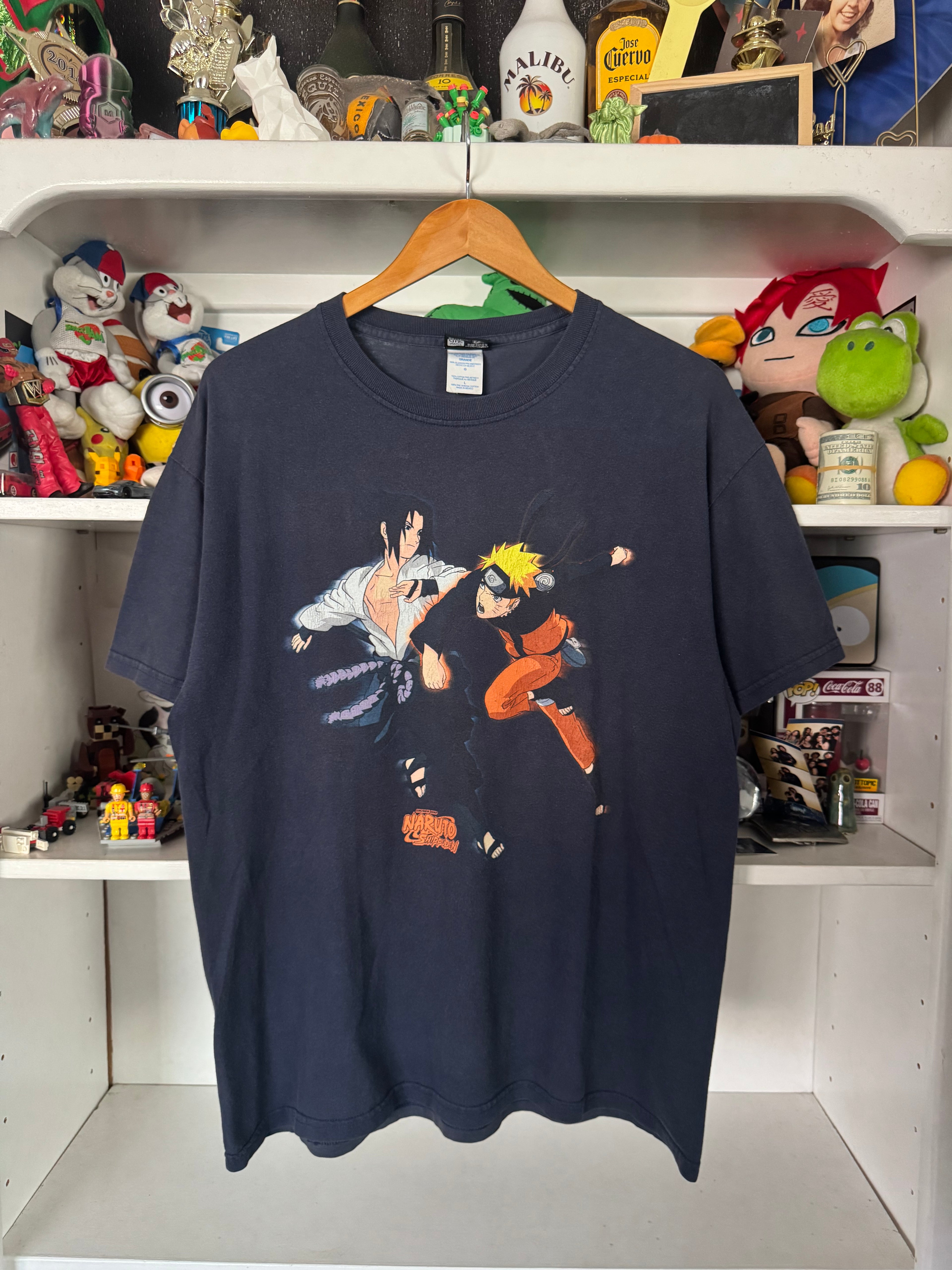 GRAIL NARUTO SHIPPUDEN SASUKE AND NARUTO T-SHIRT