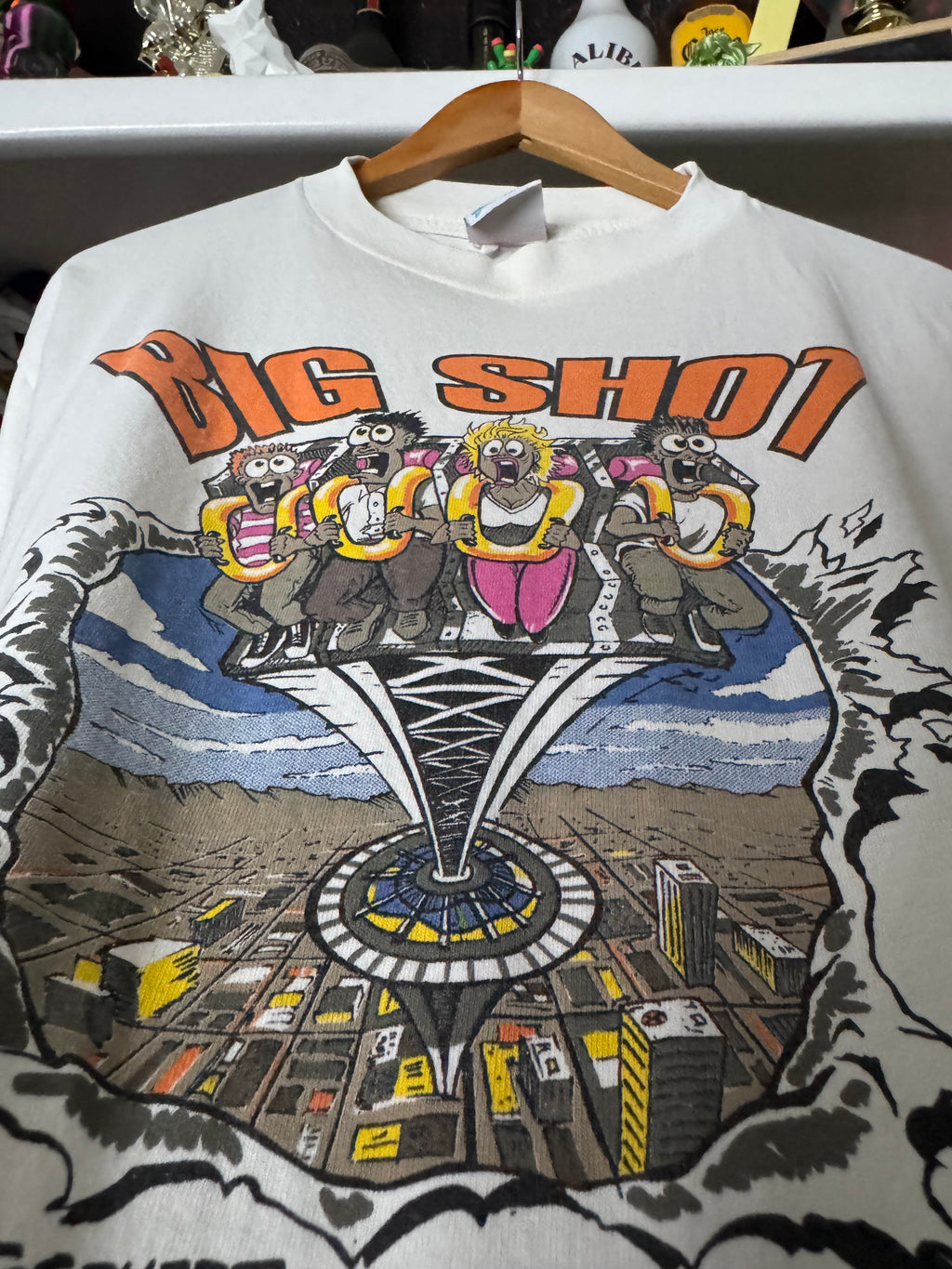 90s Stratosphere Las Vegas Roller Coaster T-shirt