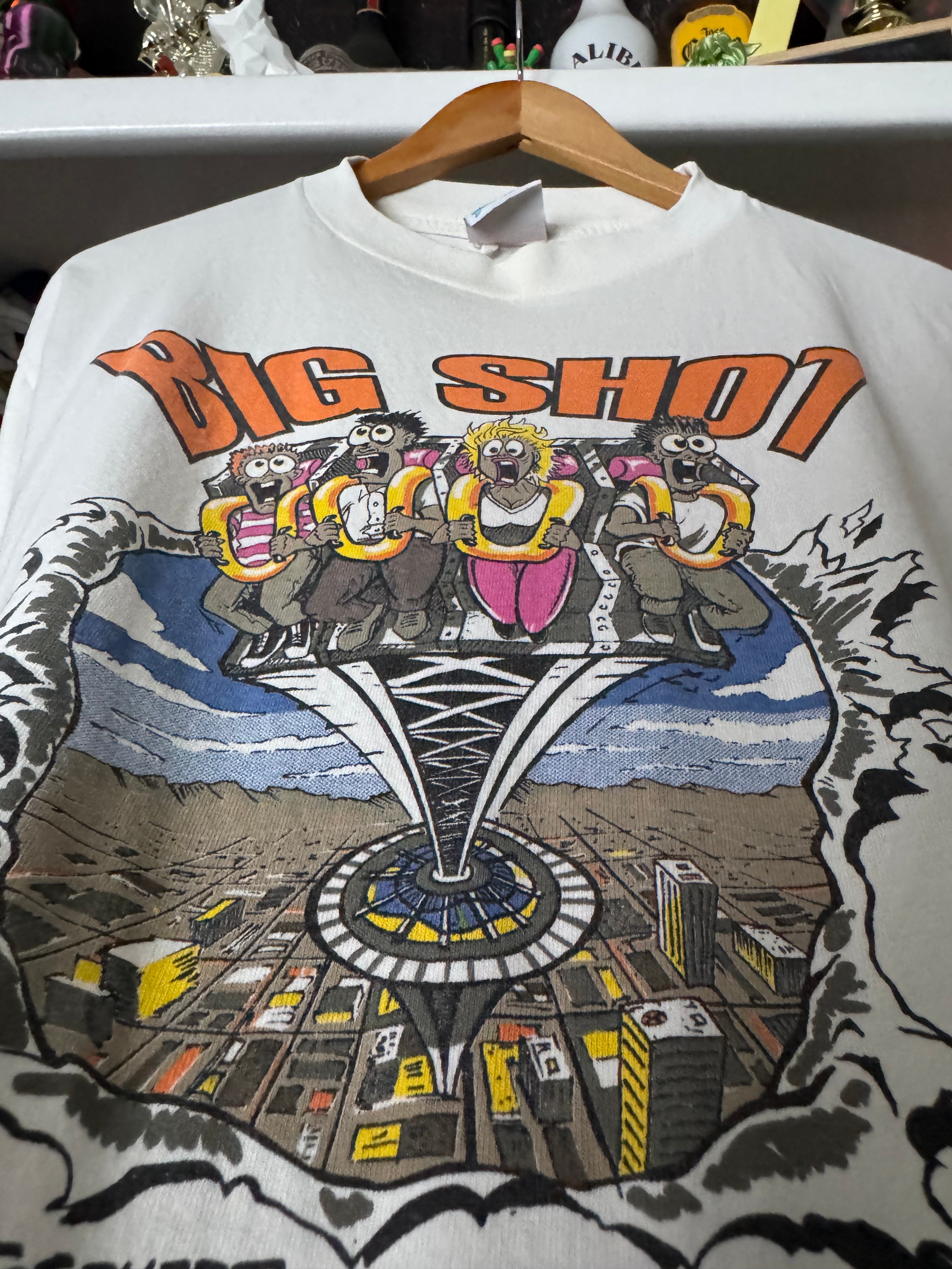 90s Stratosphere Las Vegas Roller Coaster T-shirt