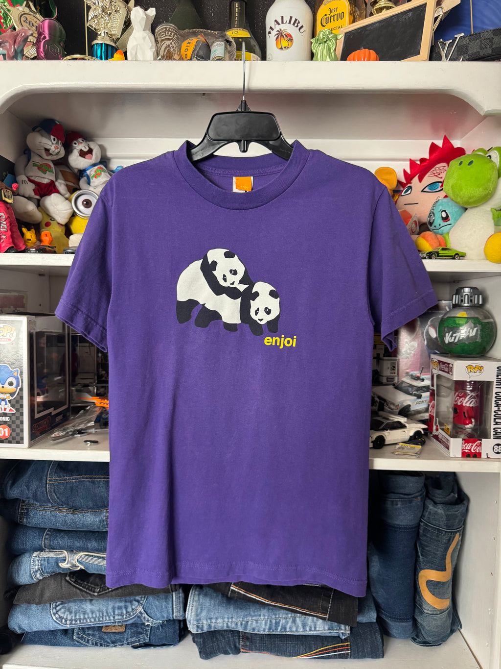 Y2K Enjoi Panda S*x T-shirt