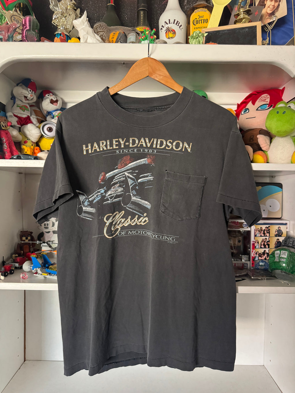 90s Fader Harley Pocket T-shirt