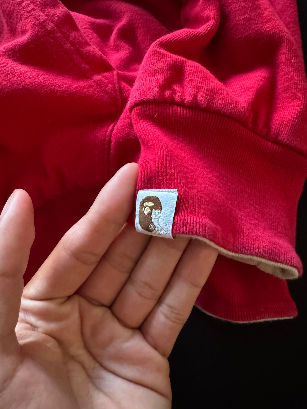 Bape OvO Reversible Zip Up Sweater
