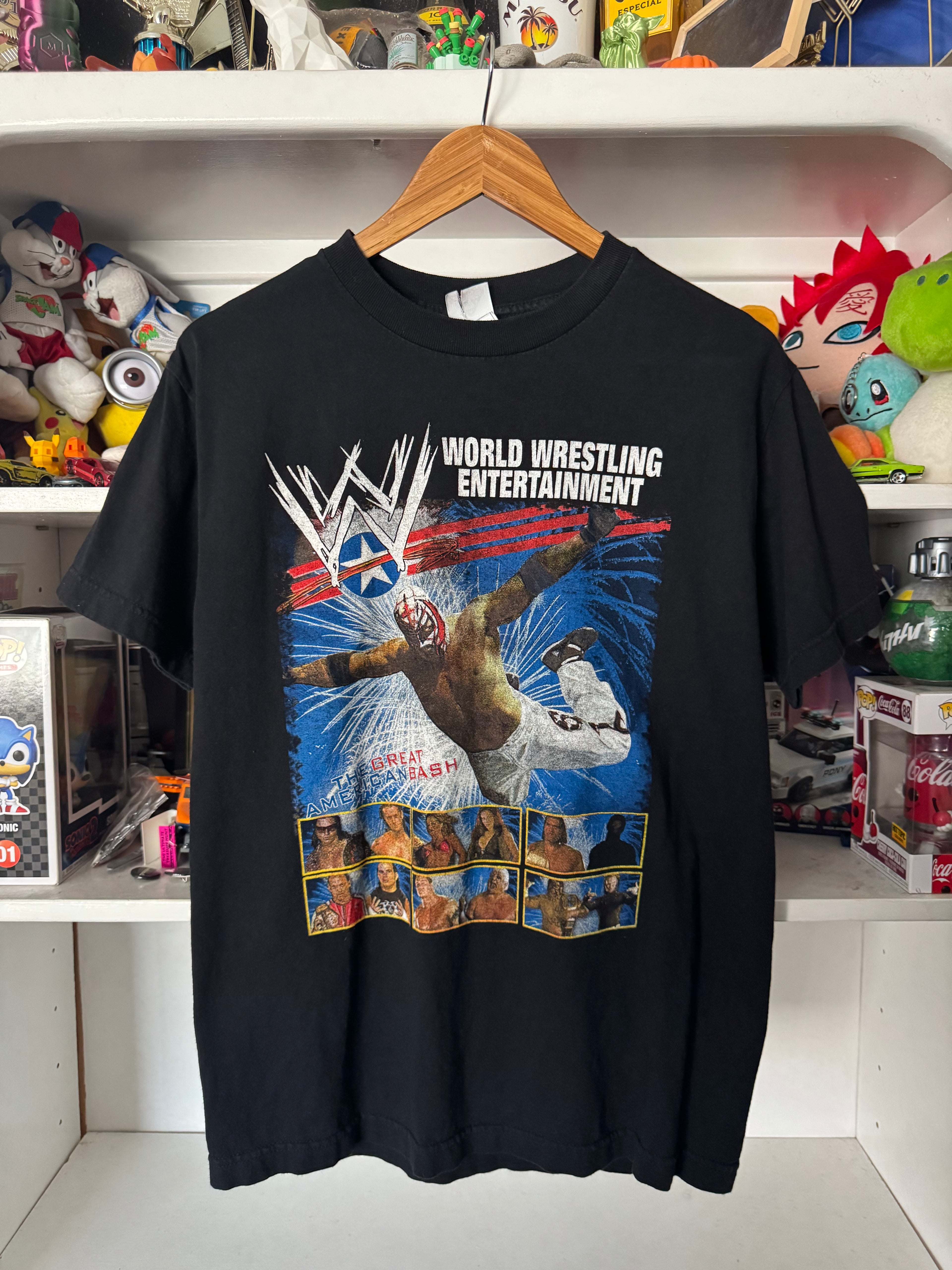 The Great American Bash Rey Mysterio 2007 Parking Lot Bootleg T-shirt
