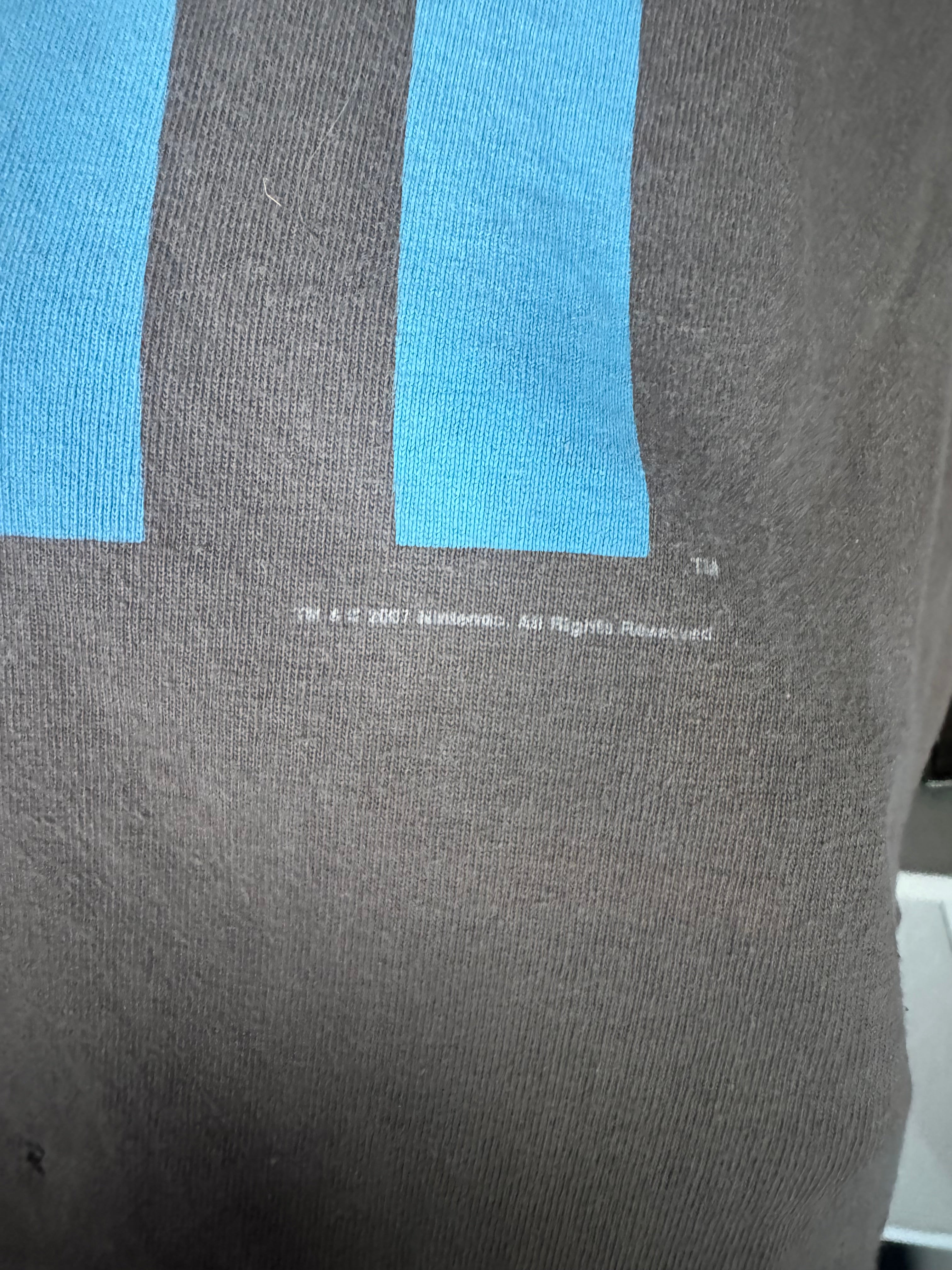 2007 Wii Promo Game T-shirt