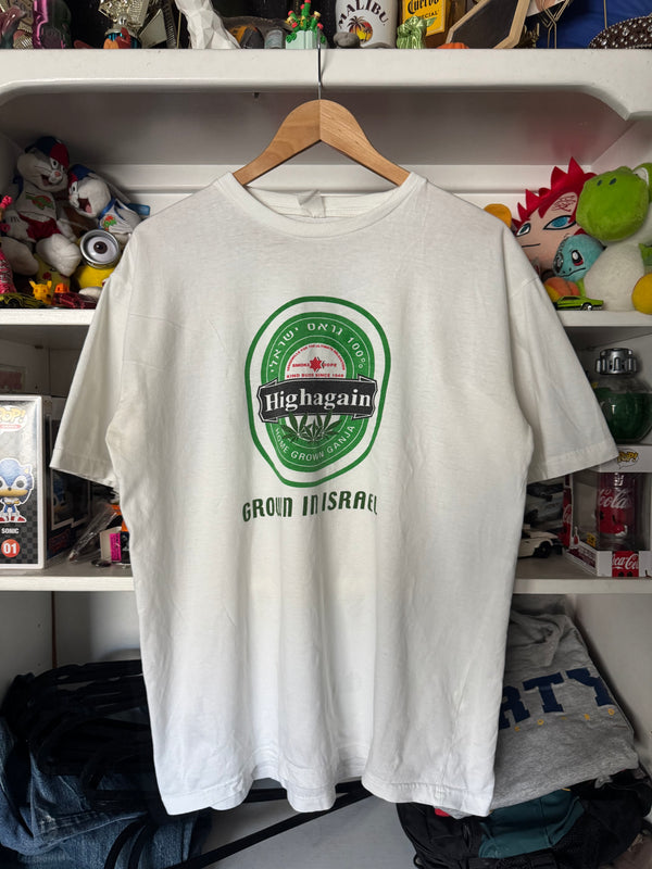 Grown in Israel! Highagain Parody T-shirt