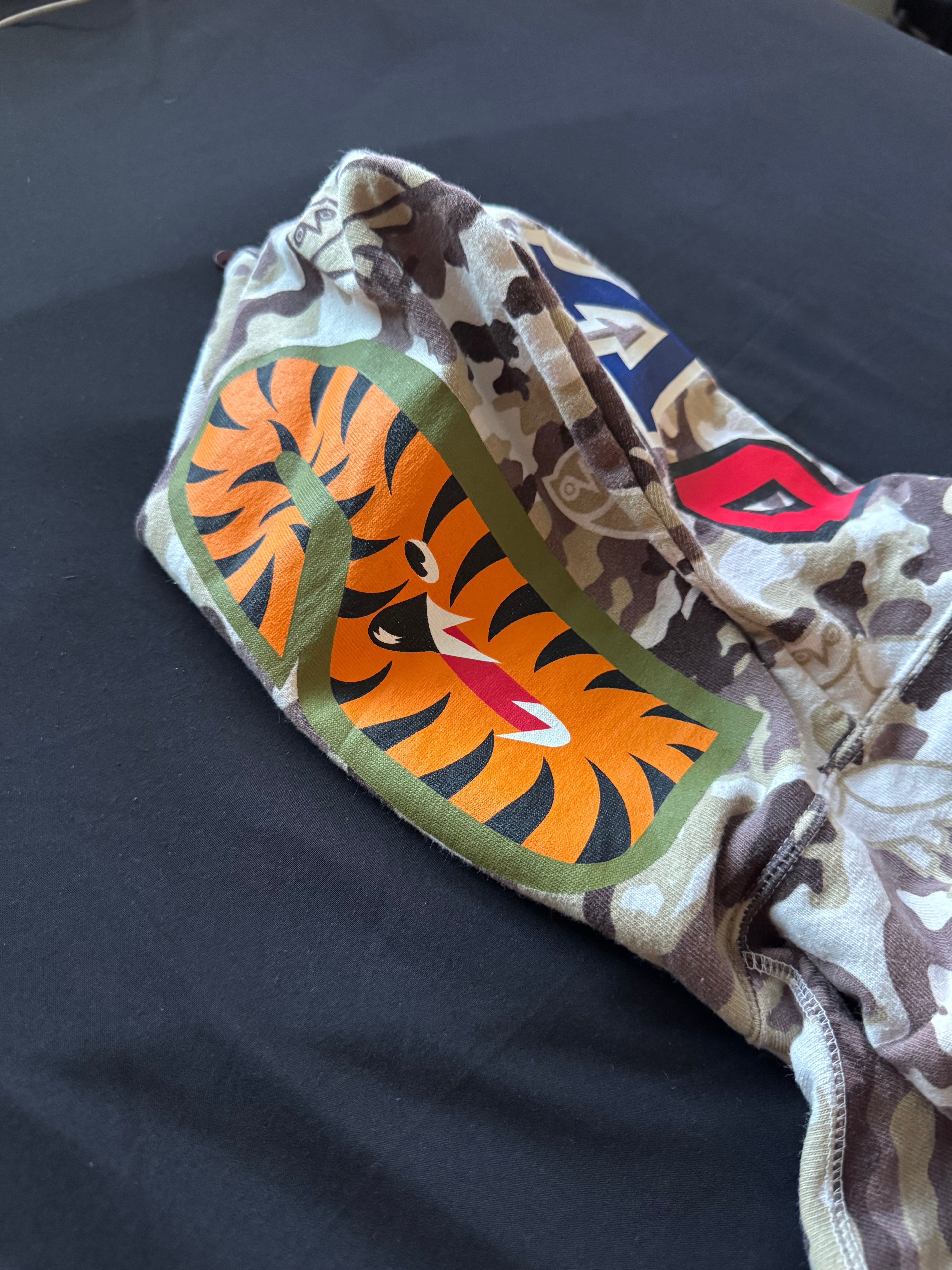Bape OvO Reversible Zip Up Sweater