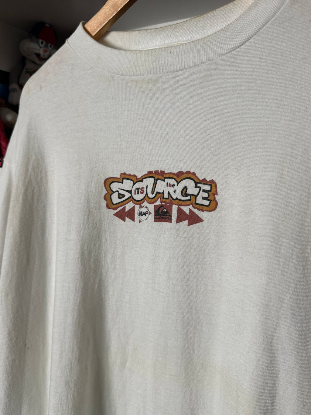 SUPER RARE QUICKSILVER X RAPFILMS SOURCE SNOWBOARD MOVIE PROMO T-shirt
