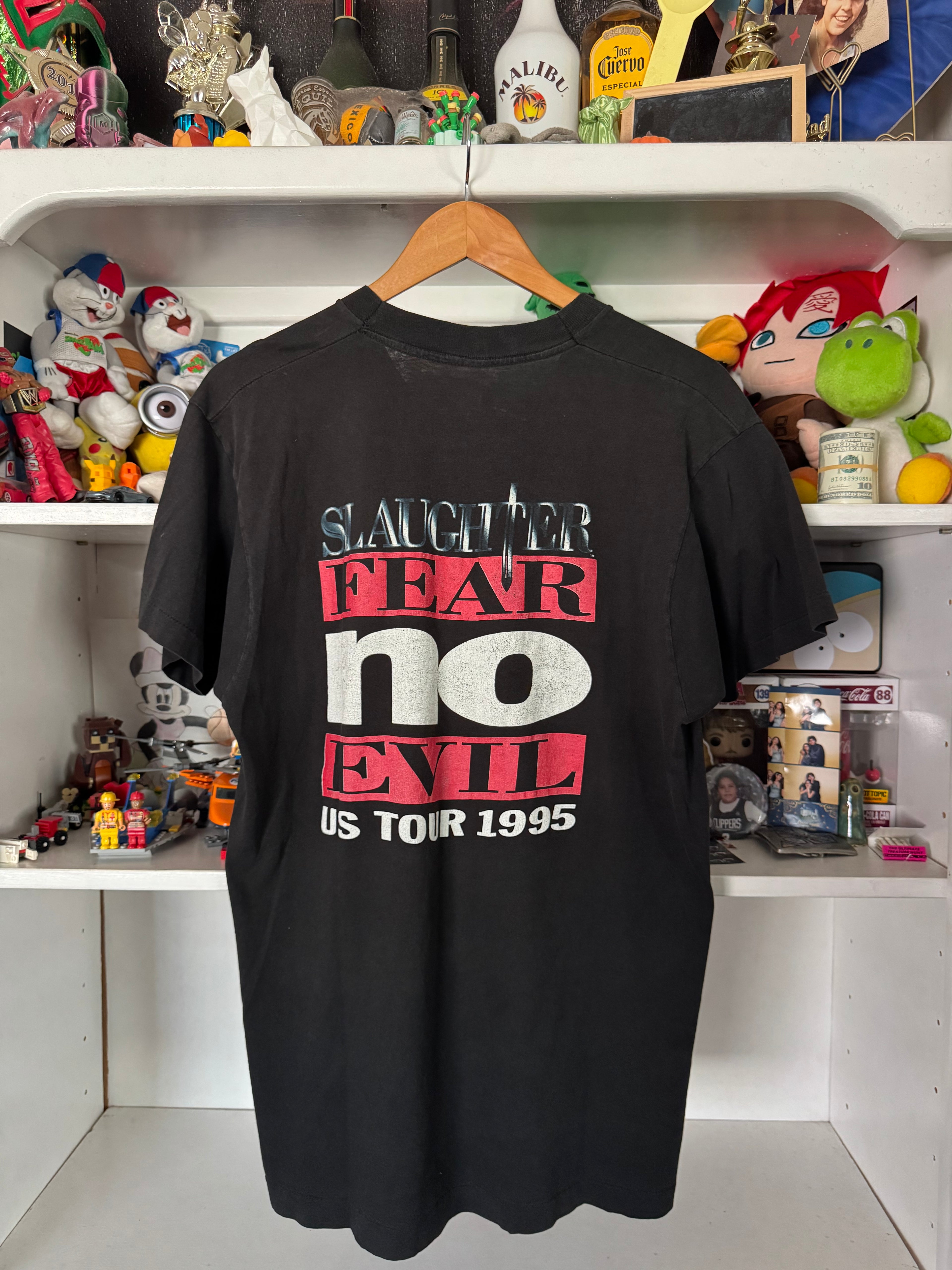 Slaughter Fear No Evil Band T-shirt