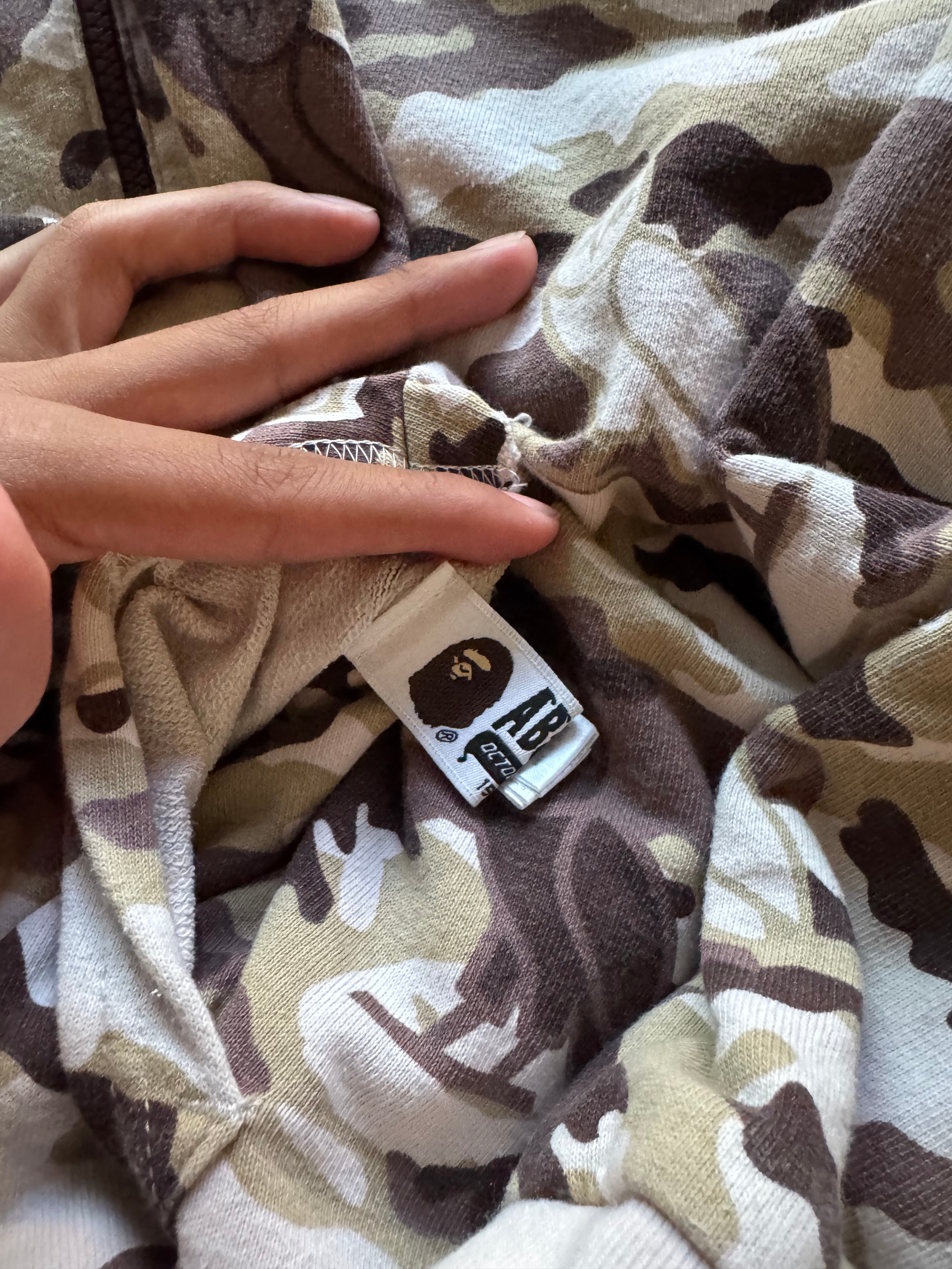 Bape OvO Reversible Zip Up Sweater