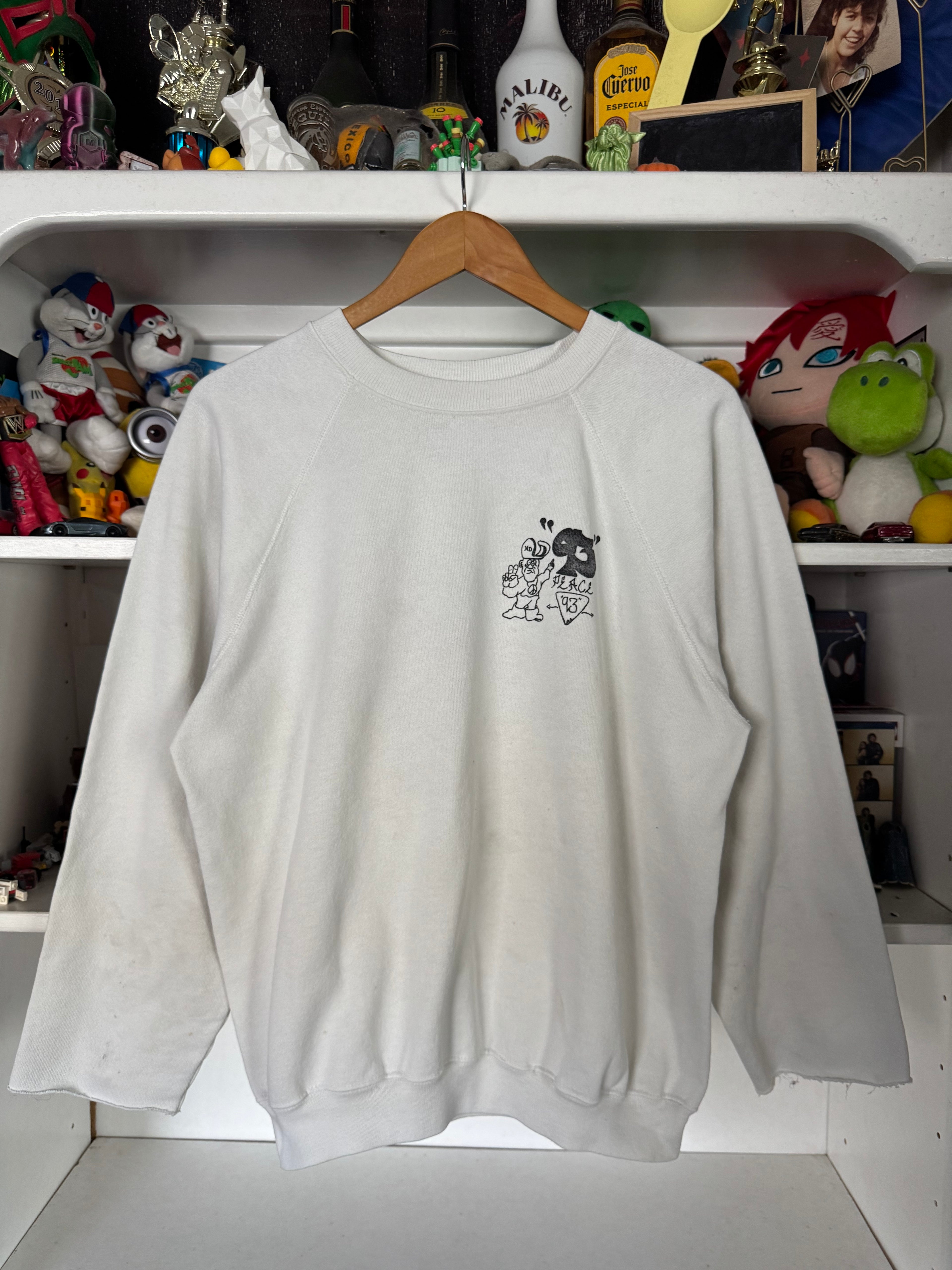 Class of 93 Notre Dame Graffiti Crew Neck