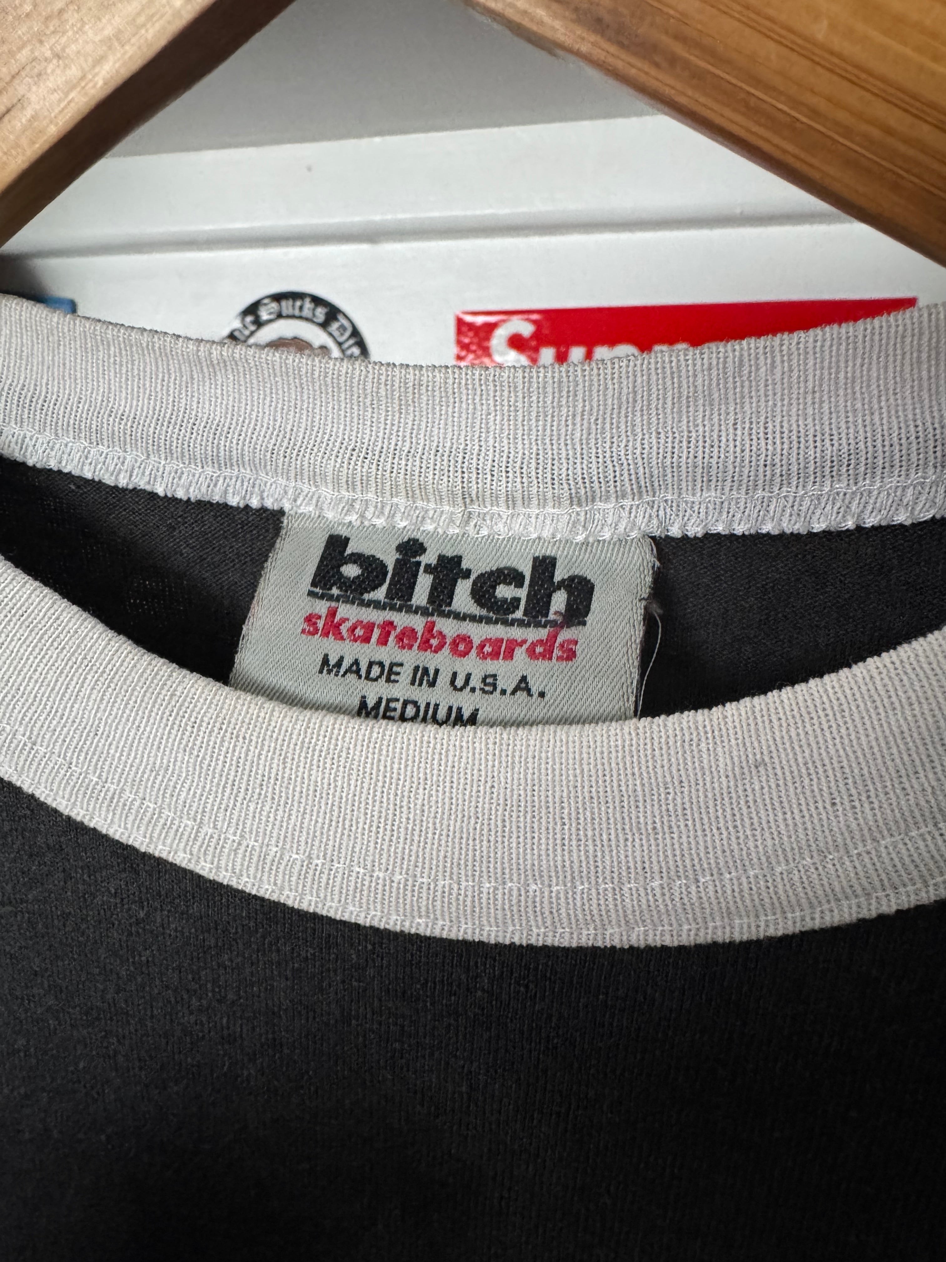 Bitch Skateboard simple center hit
