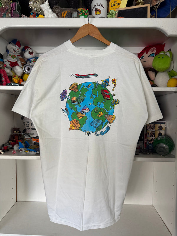 90s Visa World Credit Card Promo T-shirt
