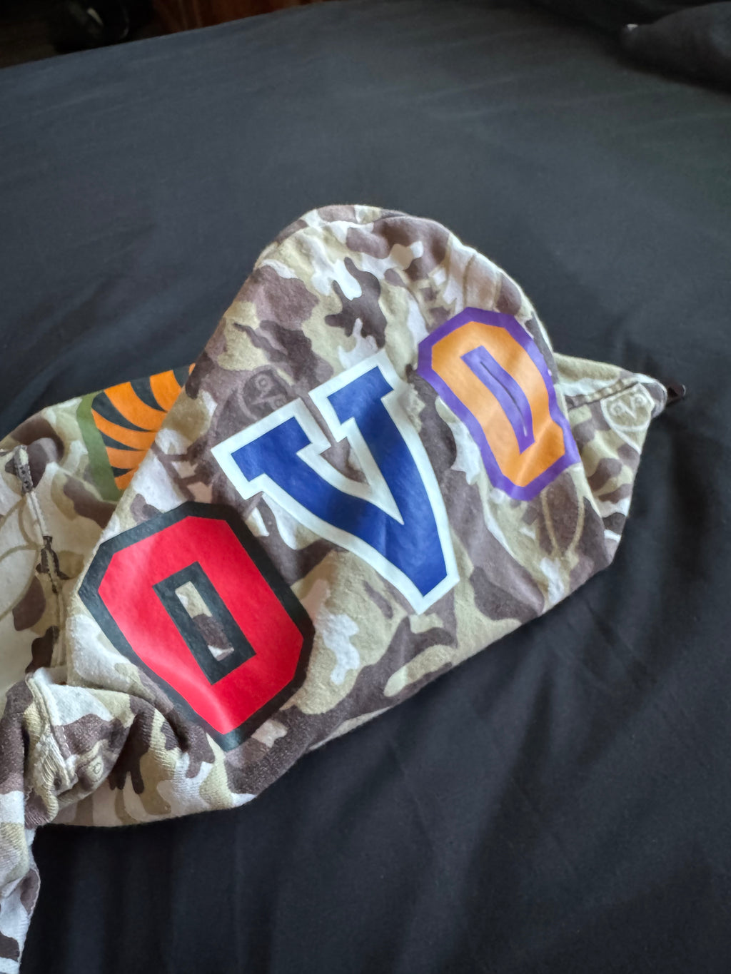 Bape OvO Reversible Zip Up Sweater