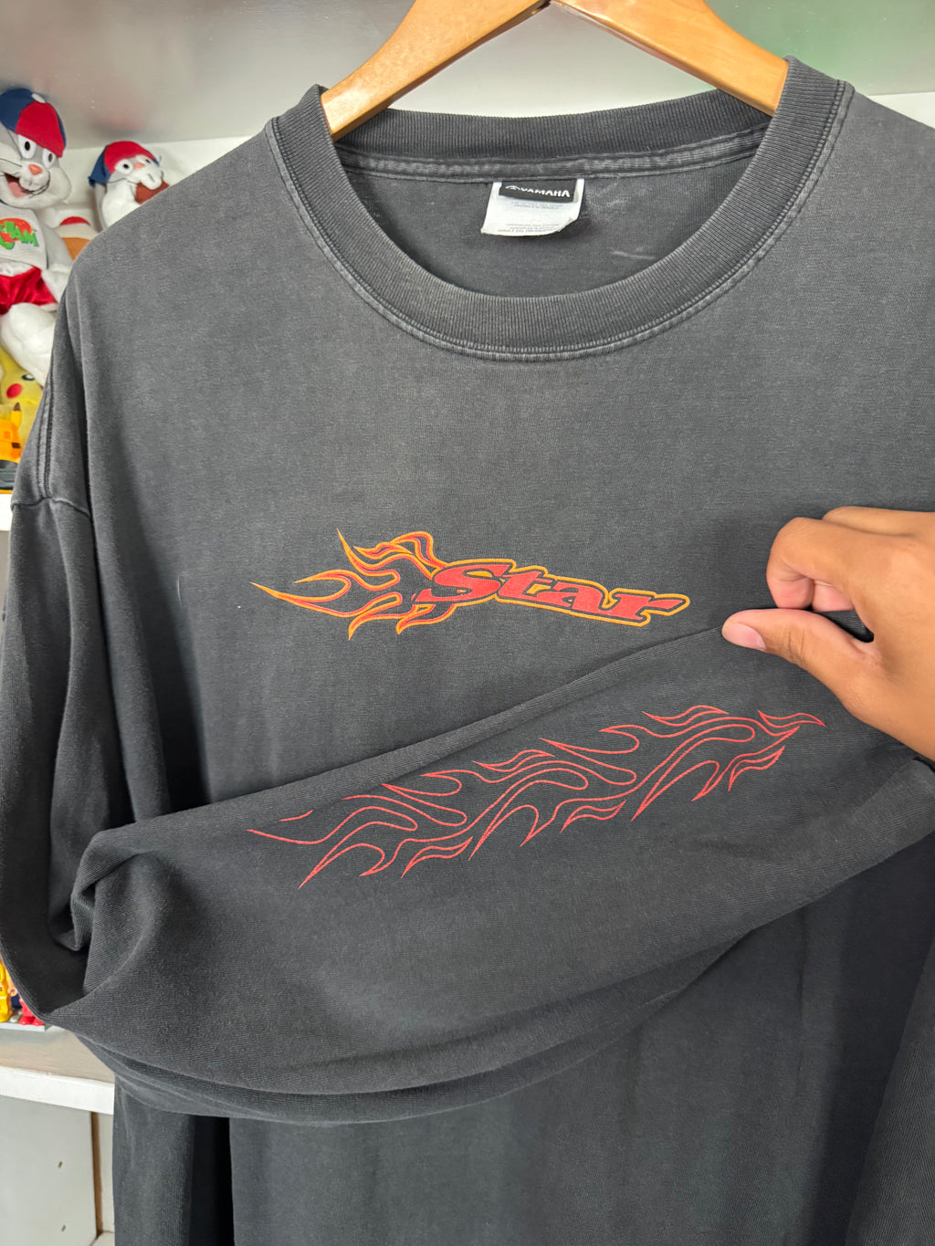 Yamaha Flame Hit Fader Long Sleeve