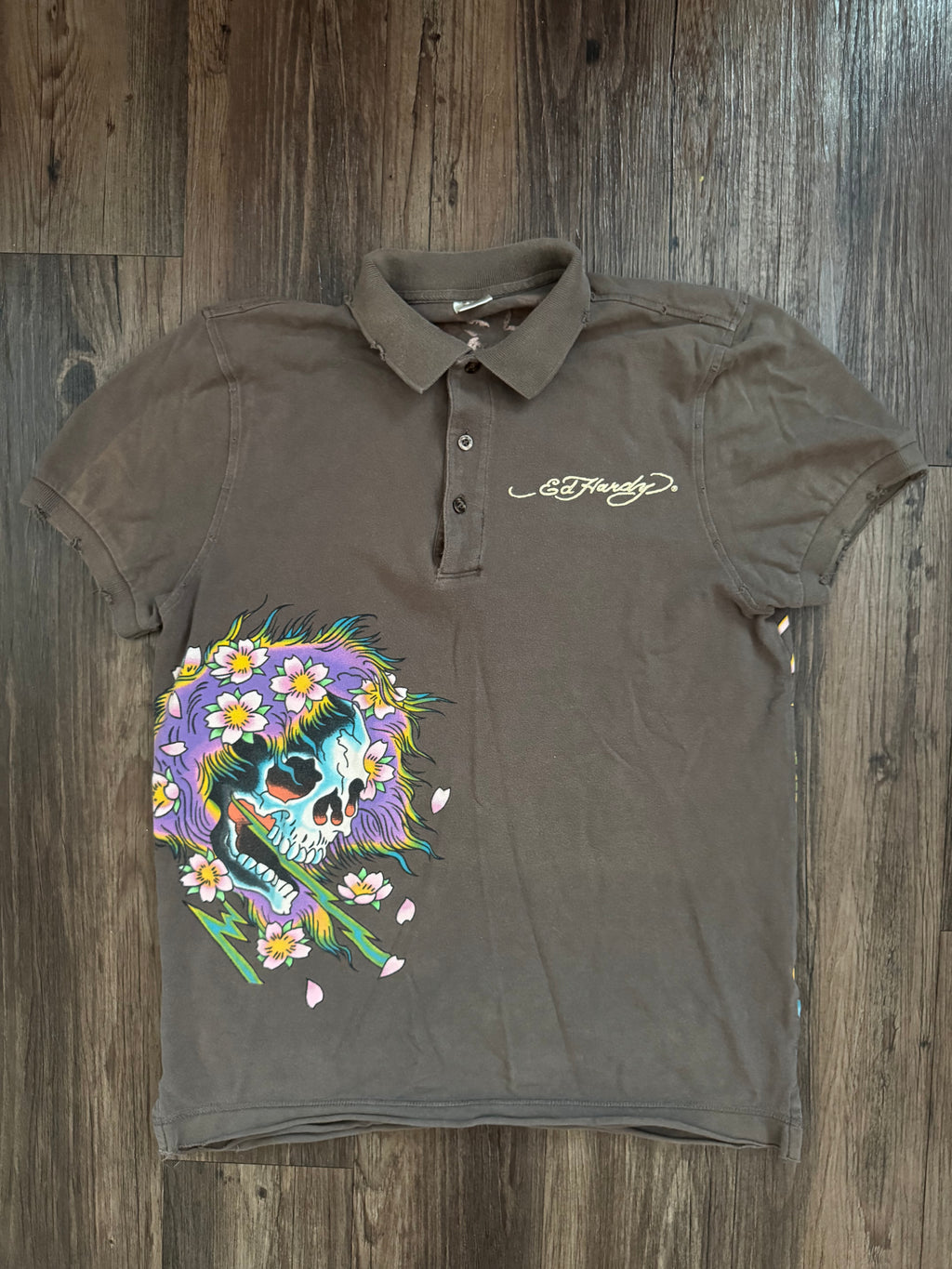 Ed Hardy Aop Polo