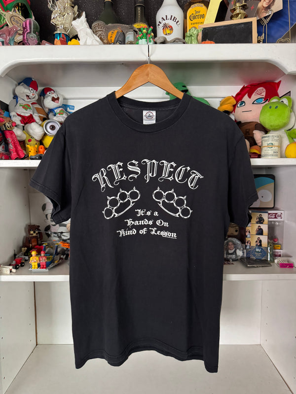 Y2k Funny Respect T-shirt