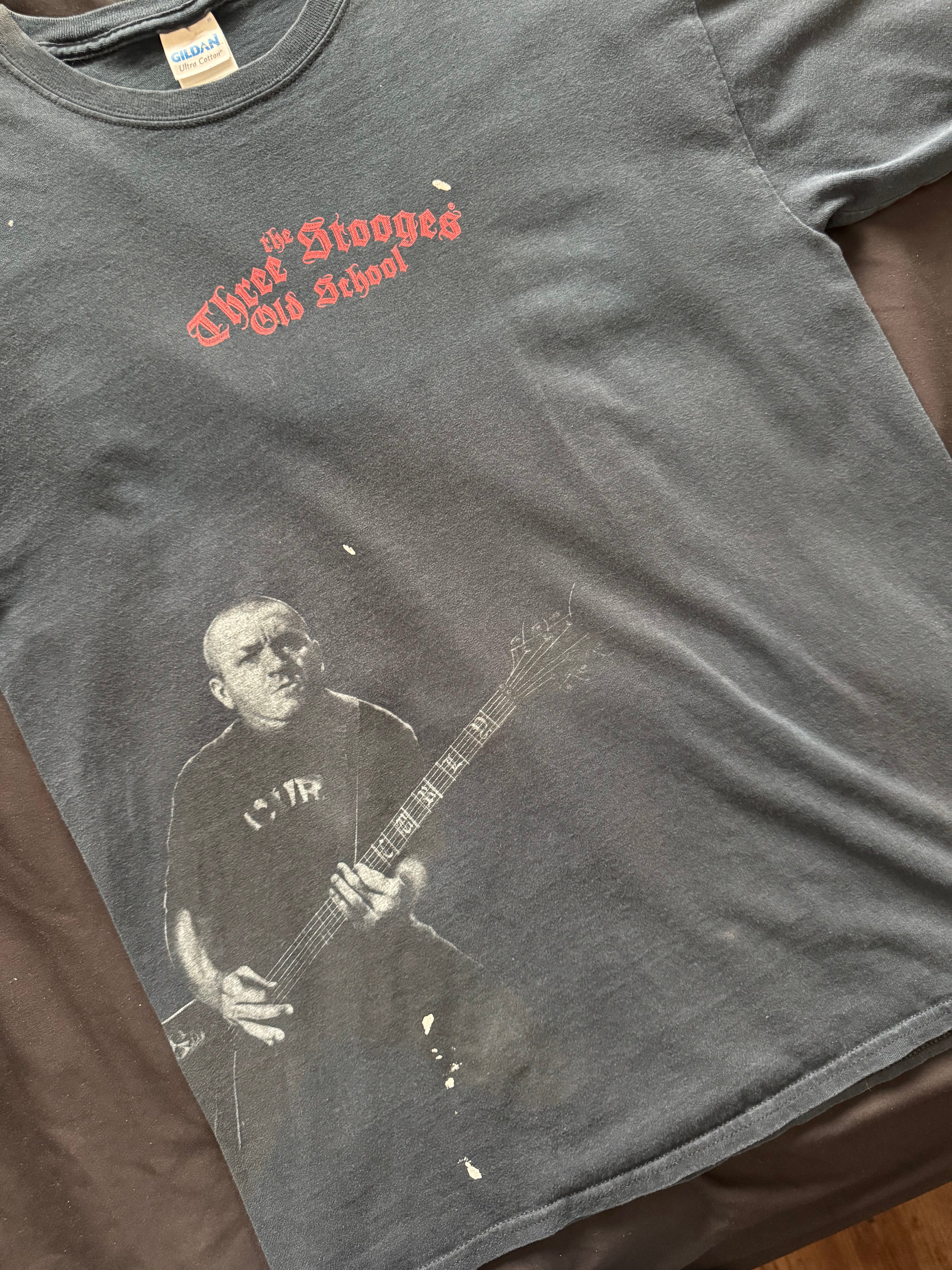 Y2K Three Stooges Band T-shirt