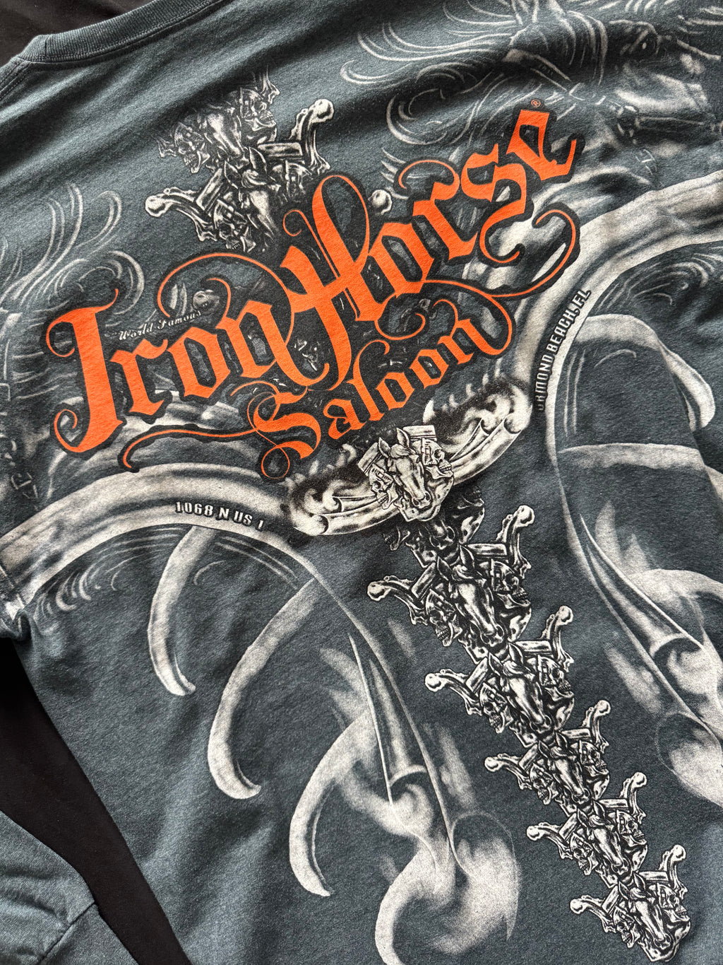 Y2K Iron Horse Saloon AOP Long Sleeve