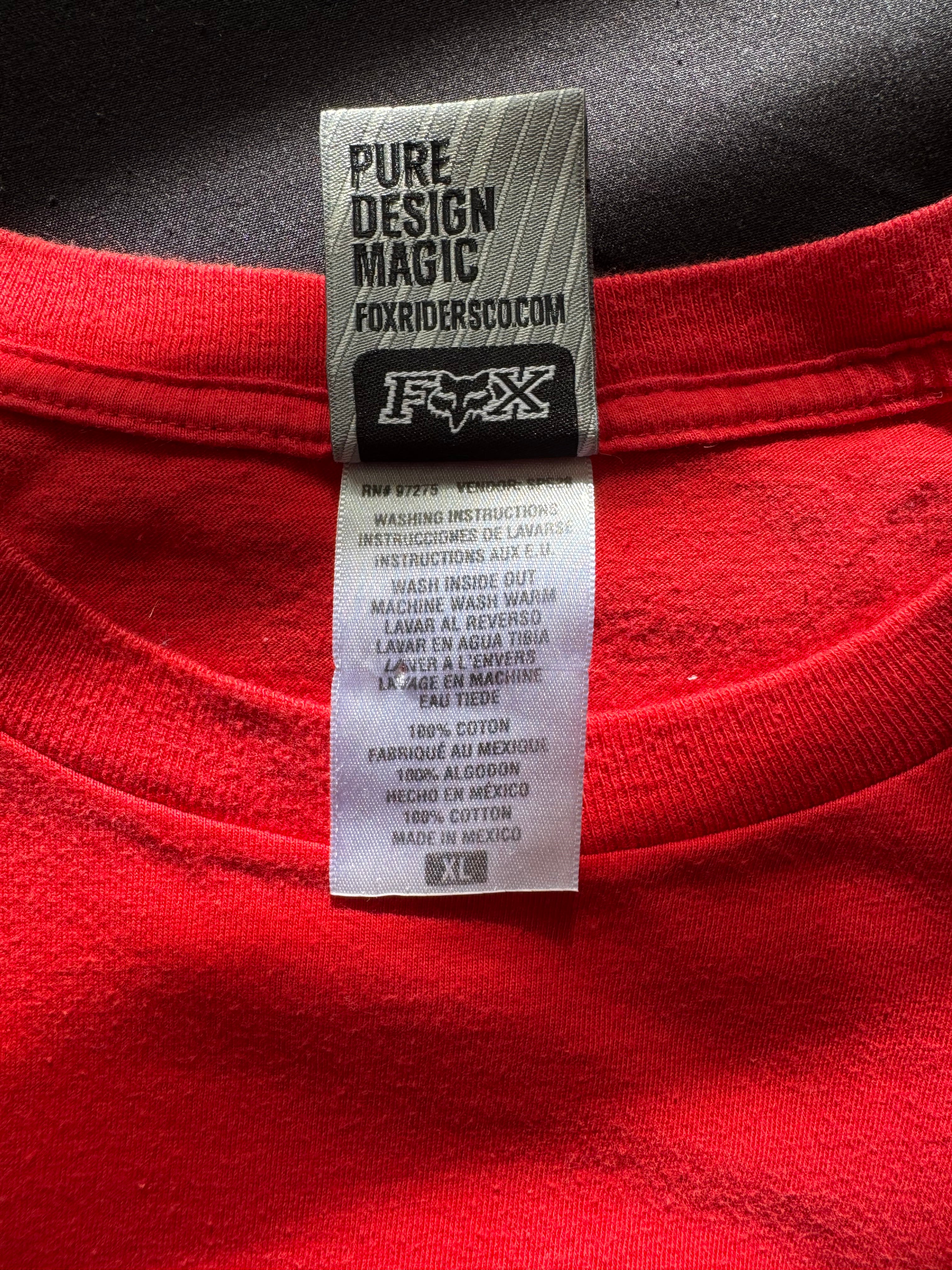 Y2k Fox Racing Longsleeve