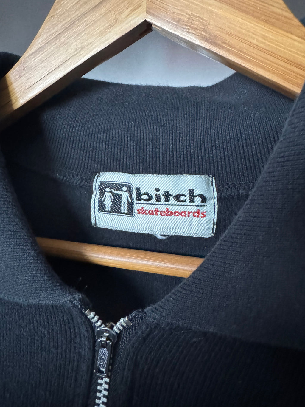 90s Bitch Skateboard Quarter Zip