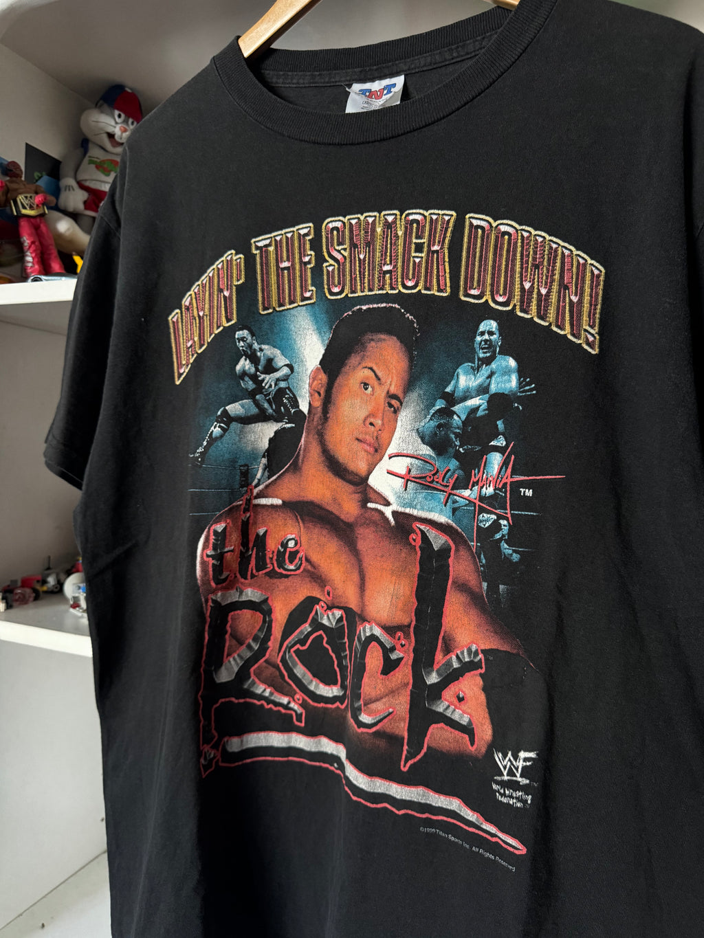 90s WWF The Rock T-shirt