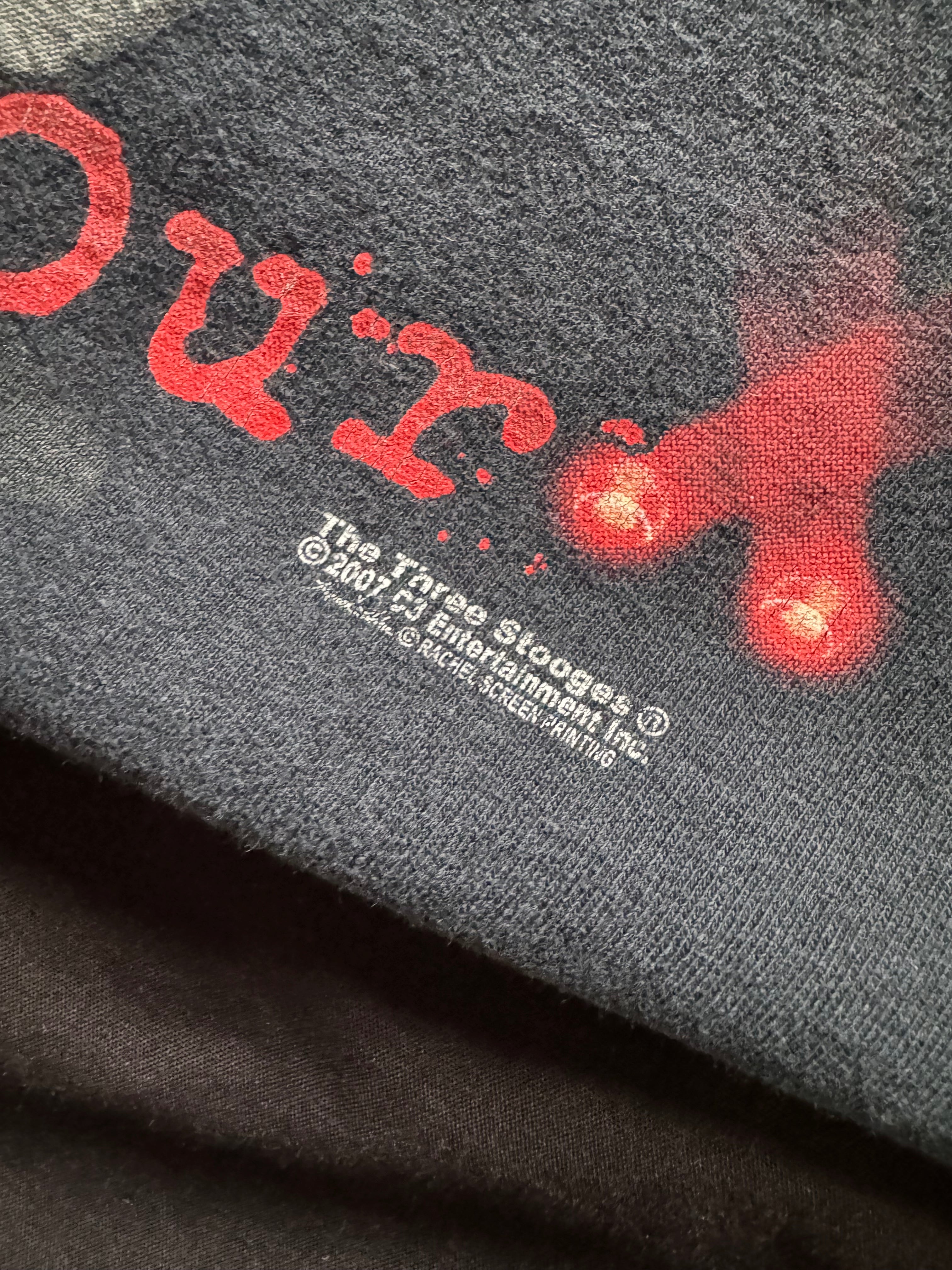 Y2K Three Stooges Band T-shirt