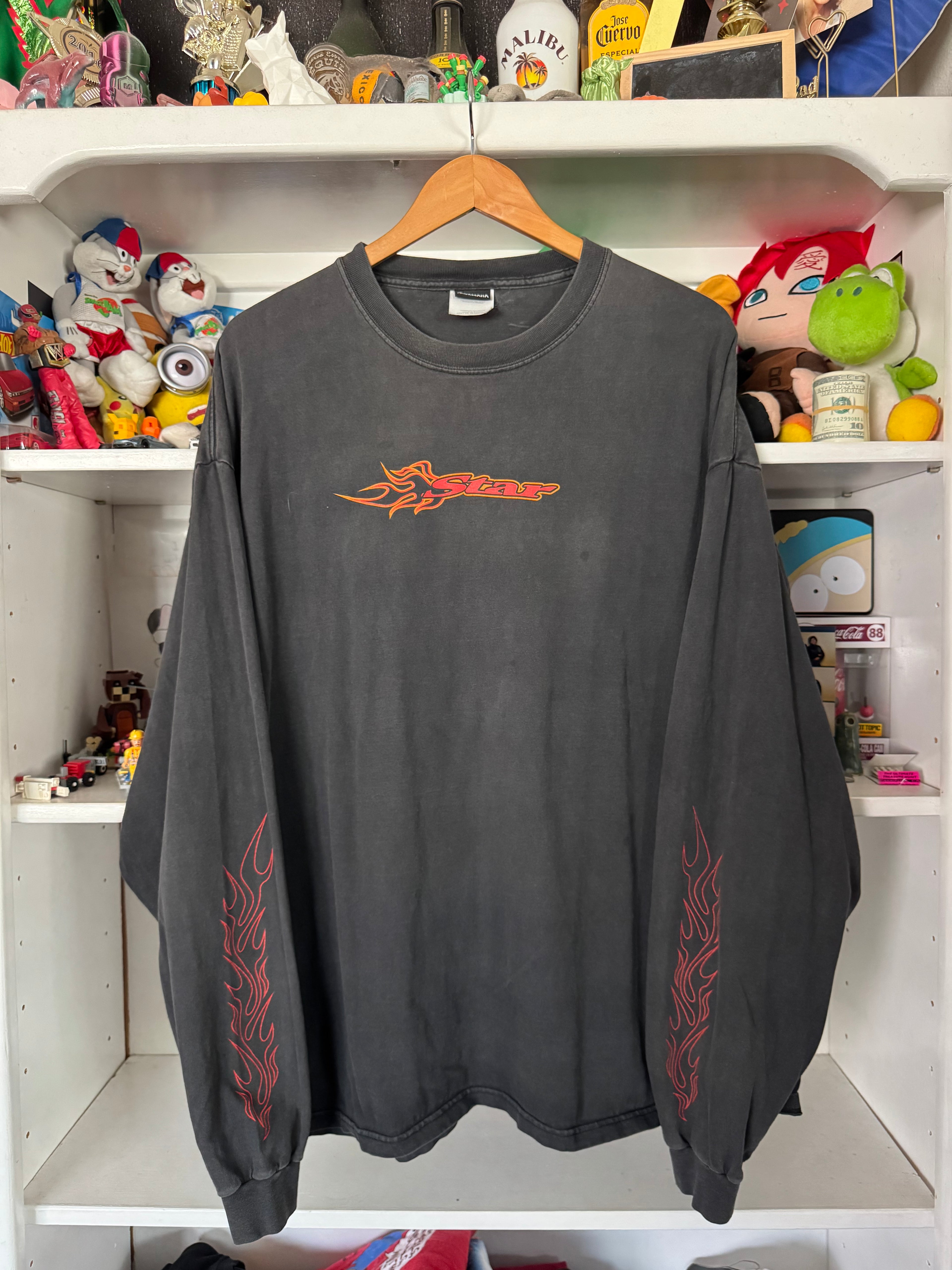 Yamaha Flame Hit Fader Long Sleeve