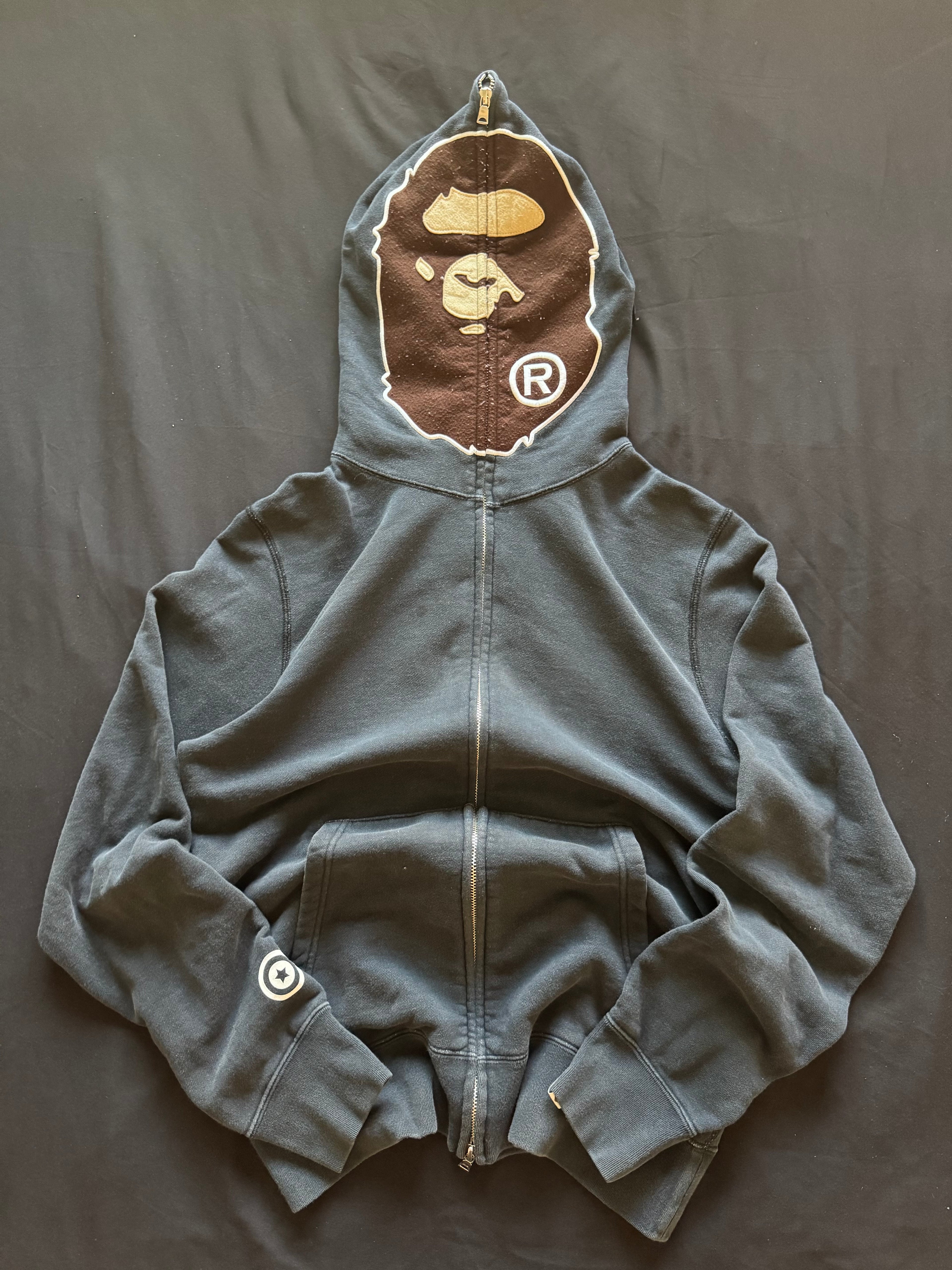 Bape Zip Up Sweater