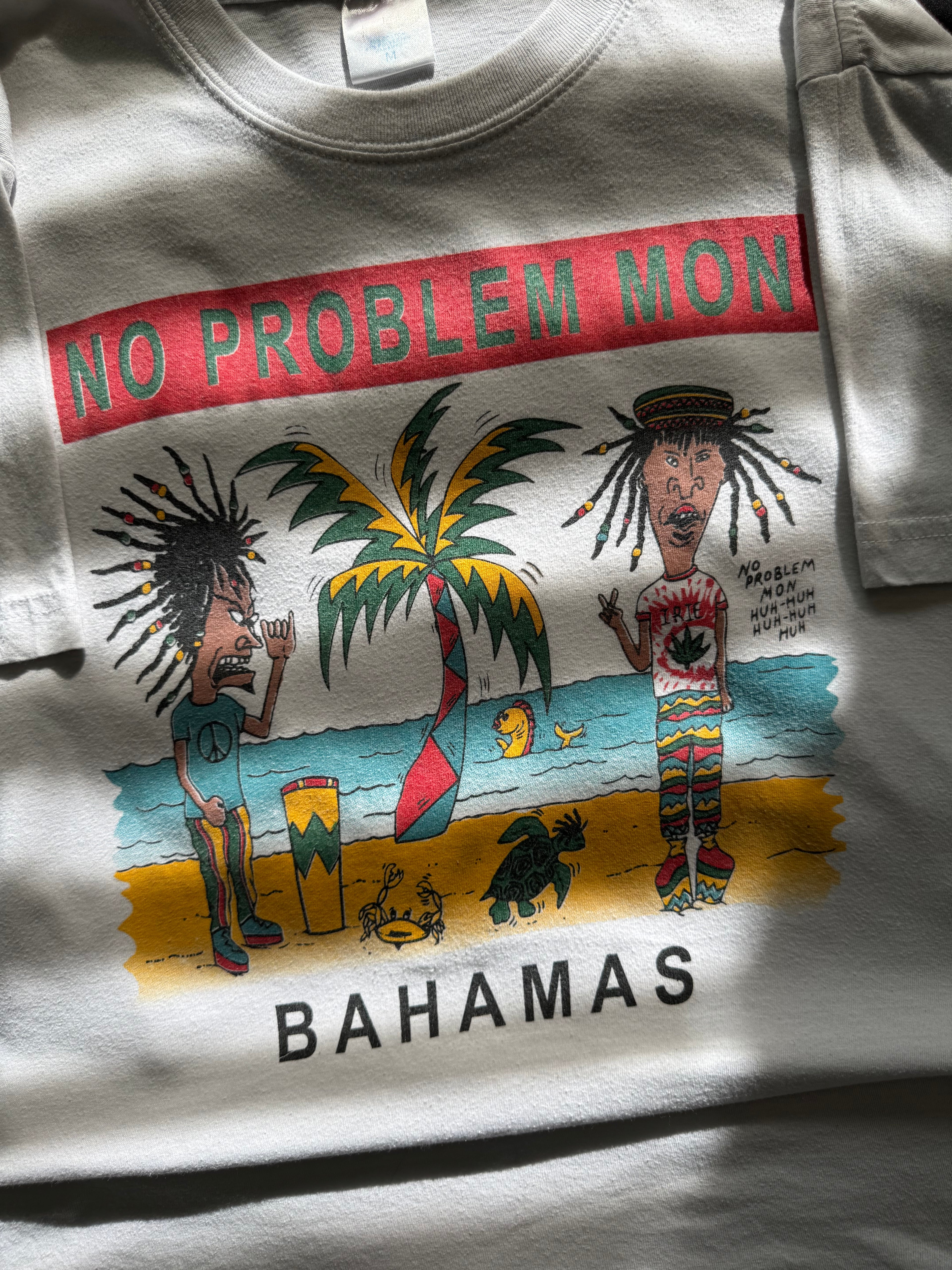 Vintage Beavis and Butt-Head Bahamas Parody T-shirt