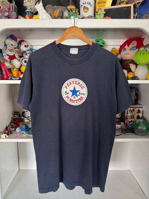 90s Porn Star Skateboard Converse Rip Off T-shirt