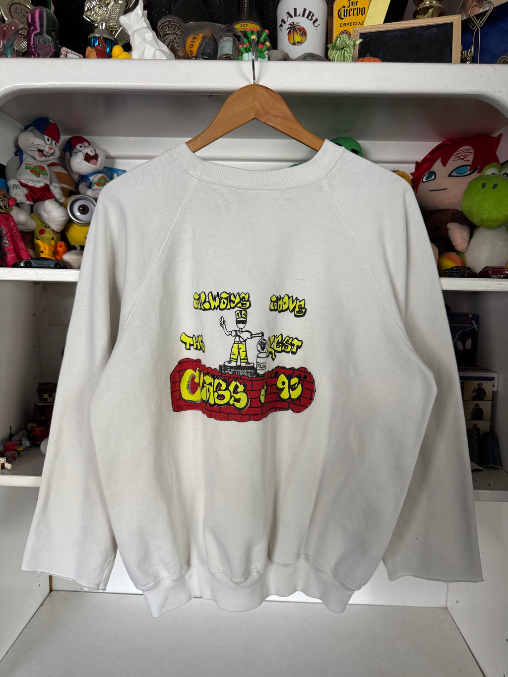 Class of 93 Notre Dame Graffiti Crew Neck